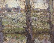 Vincent Van Gogh, Orchard in Blossom with View of Arles (nn04)